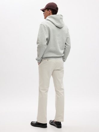 Calças cáqui retas modernas