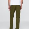 Calças cáqui retas modernas Calças cáqui retas modernas