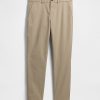 Calças cáqui slim