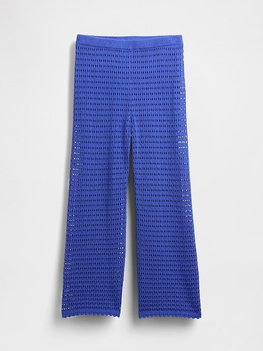 Calças de crochê 100% algodão Calças de crochê 100% algodão