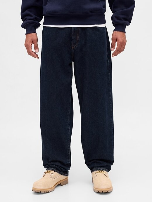 Calças jeans largas Calças jeans largas