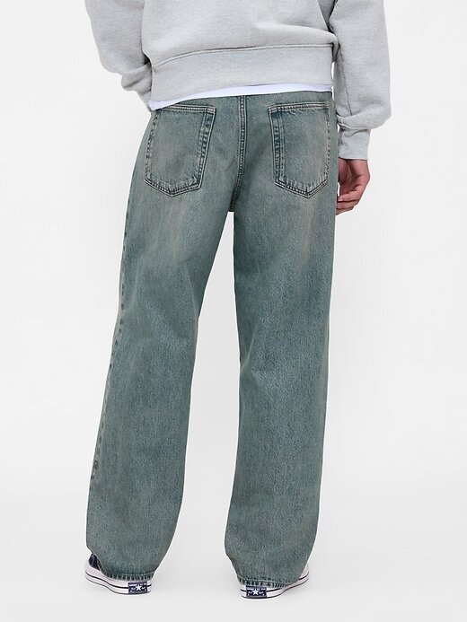 Calças jeans largas Calças jeans largas