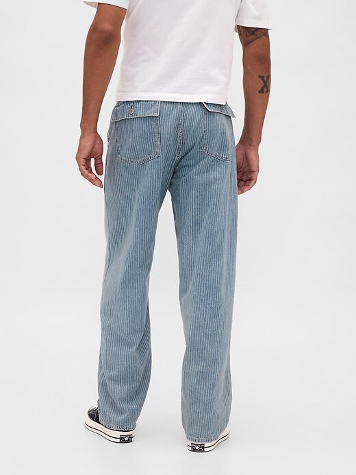 Calças jeans largas Calças jeans largas