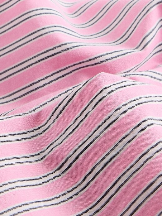 Calças largas de popeline infantil Calças largas de popeline infantil