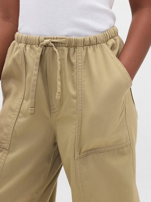 Calças largas fáceis de uniforme infantil Calças largas fáceis de uniforme infantil