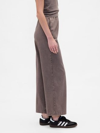 Calças retas de algodão orgânico VintageSoft Heavyweight