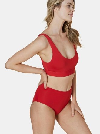 Calcinha de biquíni Andie cintura alta