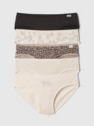 Calcinhas de biquíni infantis (pacote com 5)