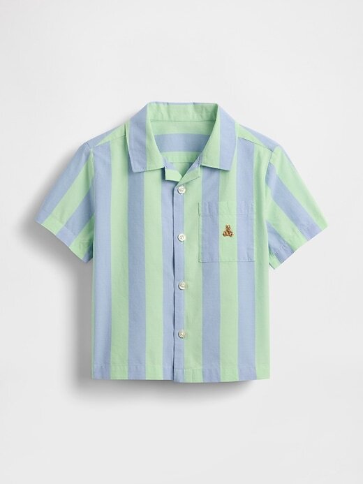 Camisa Cabana de Algodão Orgânico para Bebês e Crianças Pequenas Camisa Cabana de Algodão Orgânico para Bebês e Crianças Pequenas