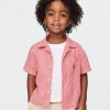Camisa Cabana de Linho e Algodão para Bebê e Criança Pequena Camisa Cabana de Linho e Algodão para Bebê e Criança Pequena