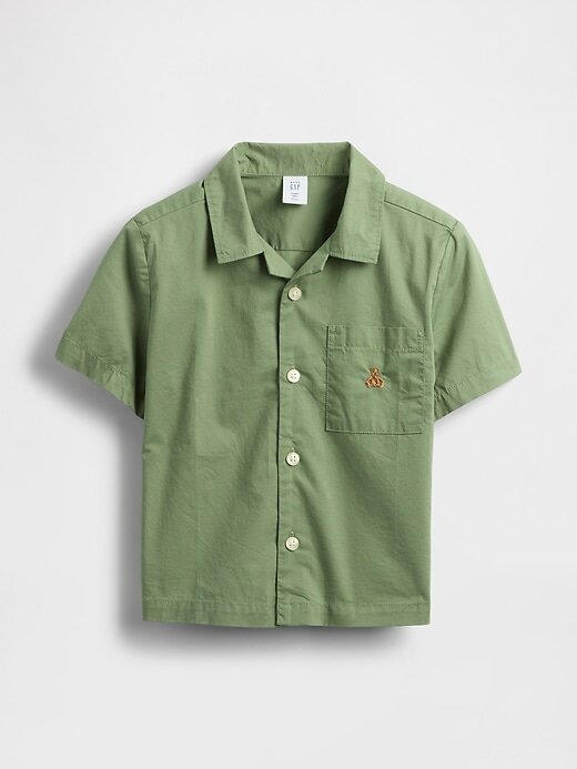 Camisa Cabana de Popeline de Algodão Orgânico para Bebês e Crianças Camisa Cabana de Popeline de Algodão Orgânico para Bebês e Crianças