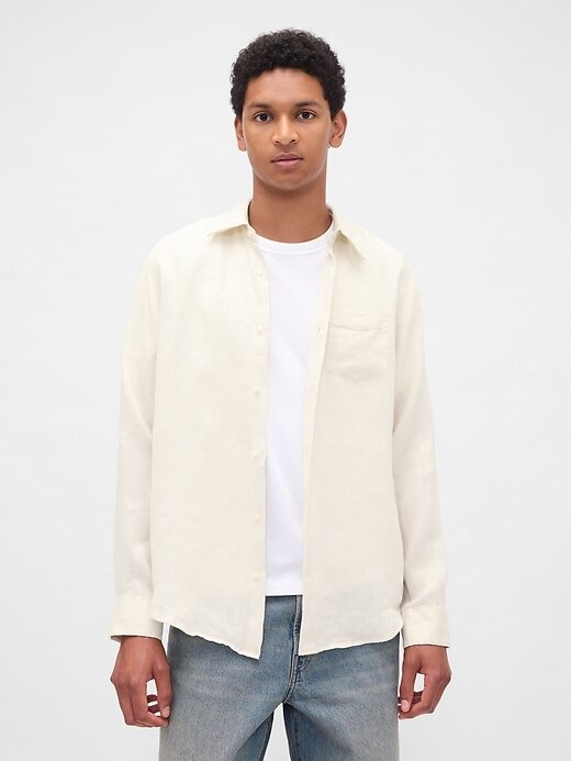 Camisa Clássica 100% Linho Camisa Clássica 100% Linho