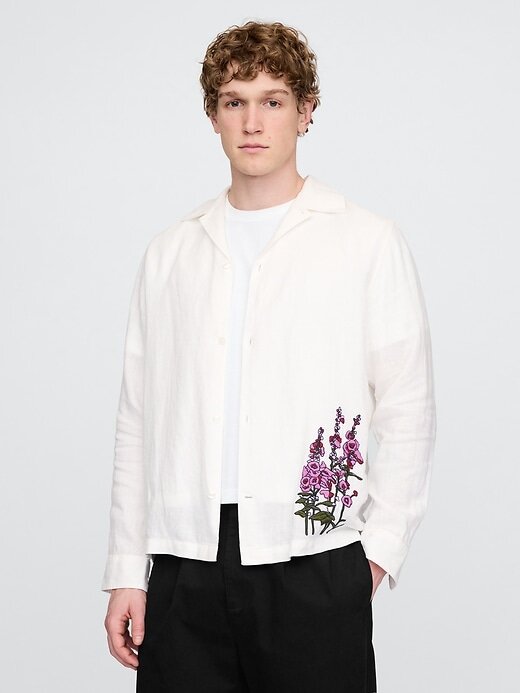 Camisa Clássica 100% Linho Camisa Clássica 100% Linho