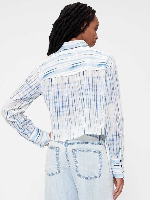 Camisa curta de voile GapStudio Camisa curta de voile GapStudio