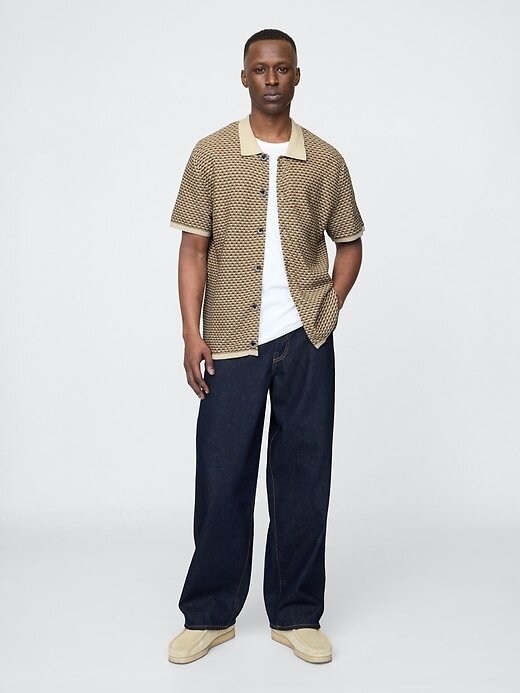 Camisa de crochê Camisa de crochê