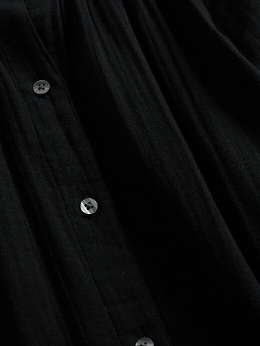 Camisa de gaze de algodão Camisa de gaze de algodão