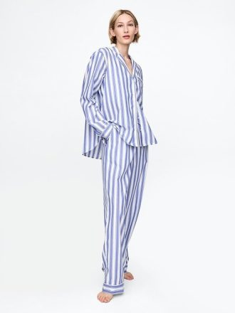 Camisa de pijama de popeline