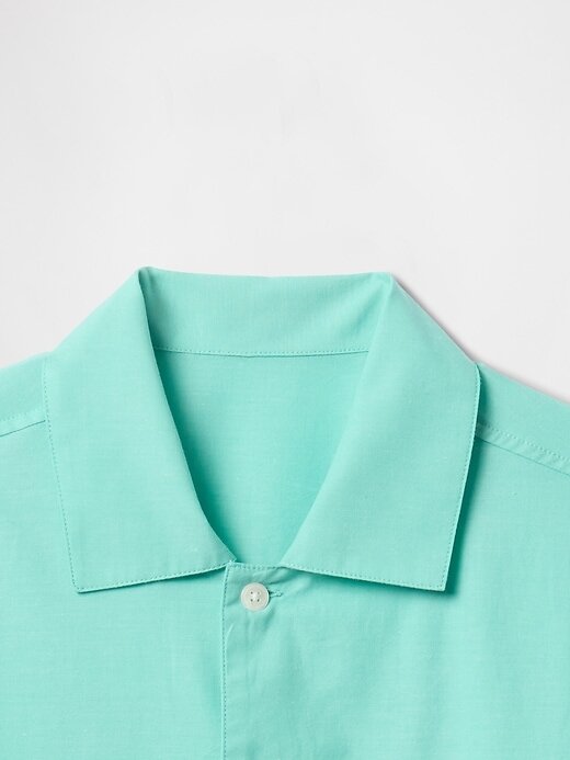 Camisa de pijama grande de popeline Camisa de pijama grande de popeline