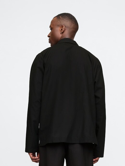 Camisa de pijama grande de popeline Camisa de pijama grande de popeline