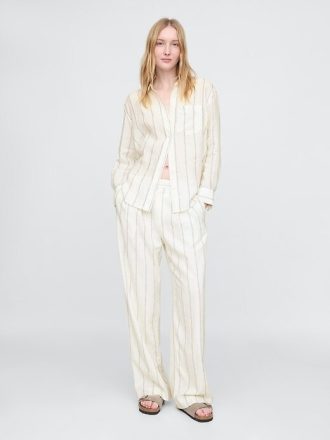 Camisa grande 100% linho