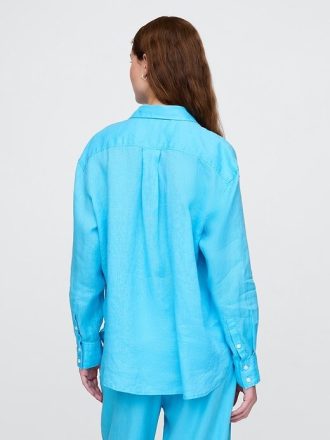 Camisa grande 100% linho