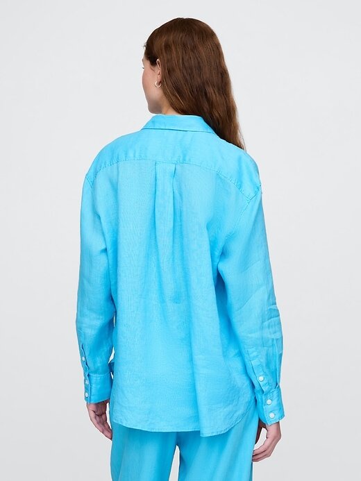 Camisa grande 100% linho Camisa grande 100% linho