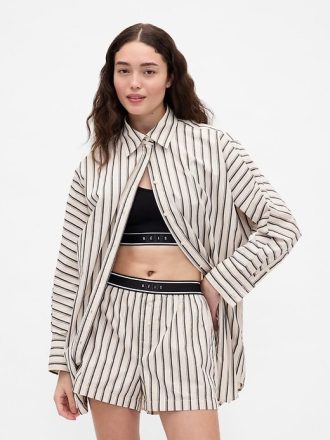 Camisa grande Gap × BÉIS Poplin Dolman