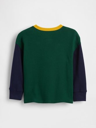 Camisa Henley para bebês e crianças pequenas