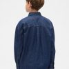 Camisa jeans grande infantil Camisa jeans grande infantil