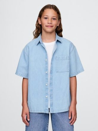 Camisa jeans infantil