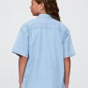 Camisa jeans infantil Camisa jeans infantil