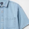 Camisa jeans infantil Camisa jeans infantil