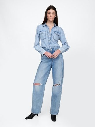 Camisa jeans ultramacia