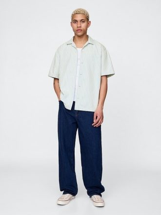 Camisa listrada jeans