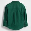 Camisa Oxford grande para bebês e crianças pequenas
