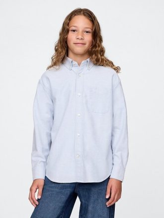 Camisa Oxford Relaxada Infantil