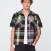 Camisa Oxford Xadrez Mista
