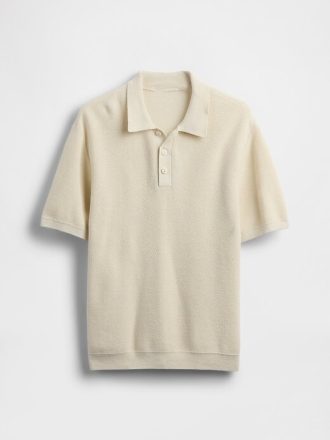 Camisa polo infantil relaxada