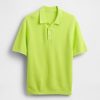 Camisa polo infantil relaxada