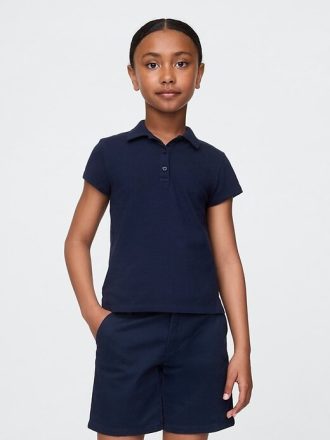 Camisa polo infantil uniforme (pacote com 3)
