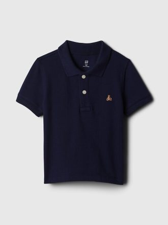 Camisa polo piquê para bebês e crianças pequenas Camisa polo piquê para bebês e crianças pequenas