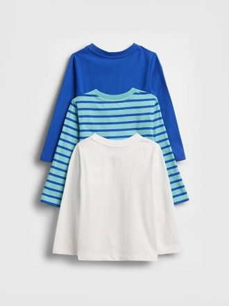 Camiseta com bolso para bebês e crianças pequenas