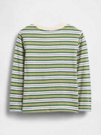 Camiseta com bolso para bebês e crianças pequenas