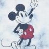 Camiseta com estampa tie-dye do Mickey e seus amigos