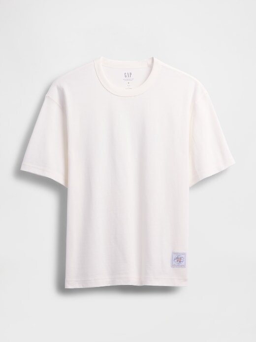 Camiseta Crop Graphic Pesada Camiseta Crop Graphic Pesada