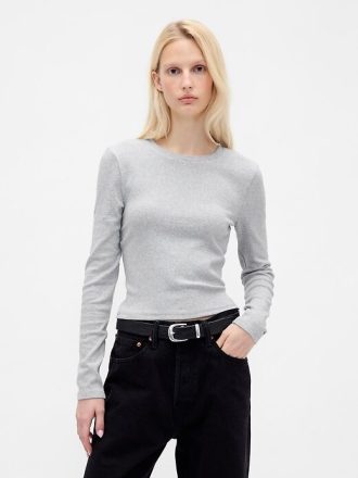 Camiseta Crop Moderna