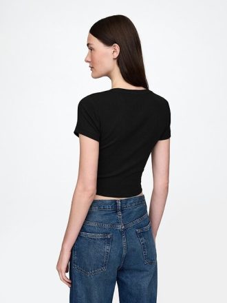 Camiseta Crop Moderna