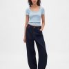 Camiseta Cropped Moderna com Decote Redondo Camiseta Cropped Moderna com Decote Redondo