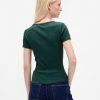 Camiseta Cropped Moderna com Decote Redondo Camiseta Cropped Moderna com Decote Redondo