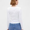 Camiseta Cropped Moderna Rib Camiseta Cropped Moderna Rib